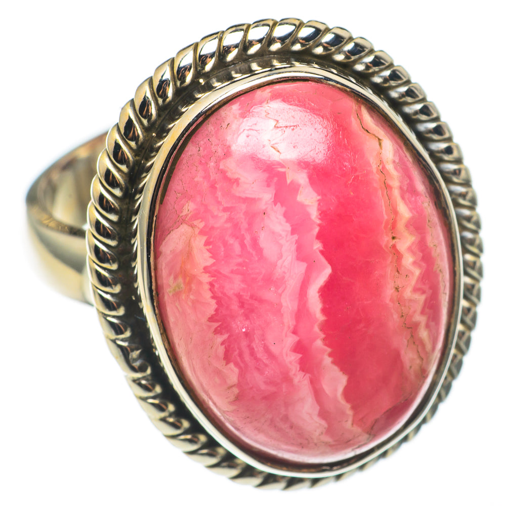 Rhodochrosite Rings handcrafted by Ana Silver Co - RING68425