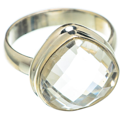 White Quartz Rings handcrafted by Ana Silver Co - RING68437