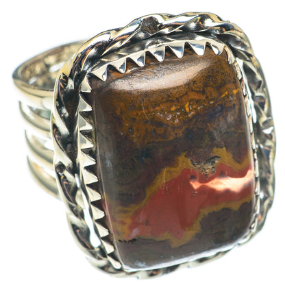 Moroccan Agate Rings handcrafted by Ana Silver Co - RING68453