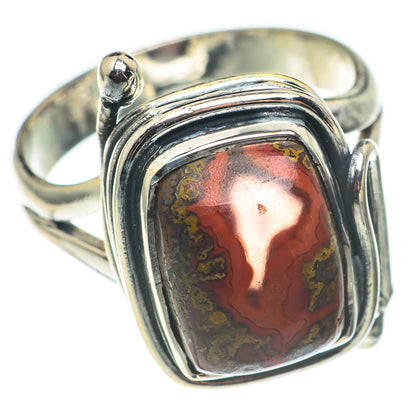 Moroccan Agate Rings handcrafted by Ana Silver Co - RING68454