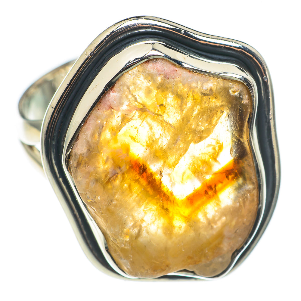 Citrine Rings handcrafted by Ana Silver Co - RING68455