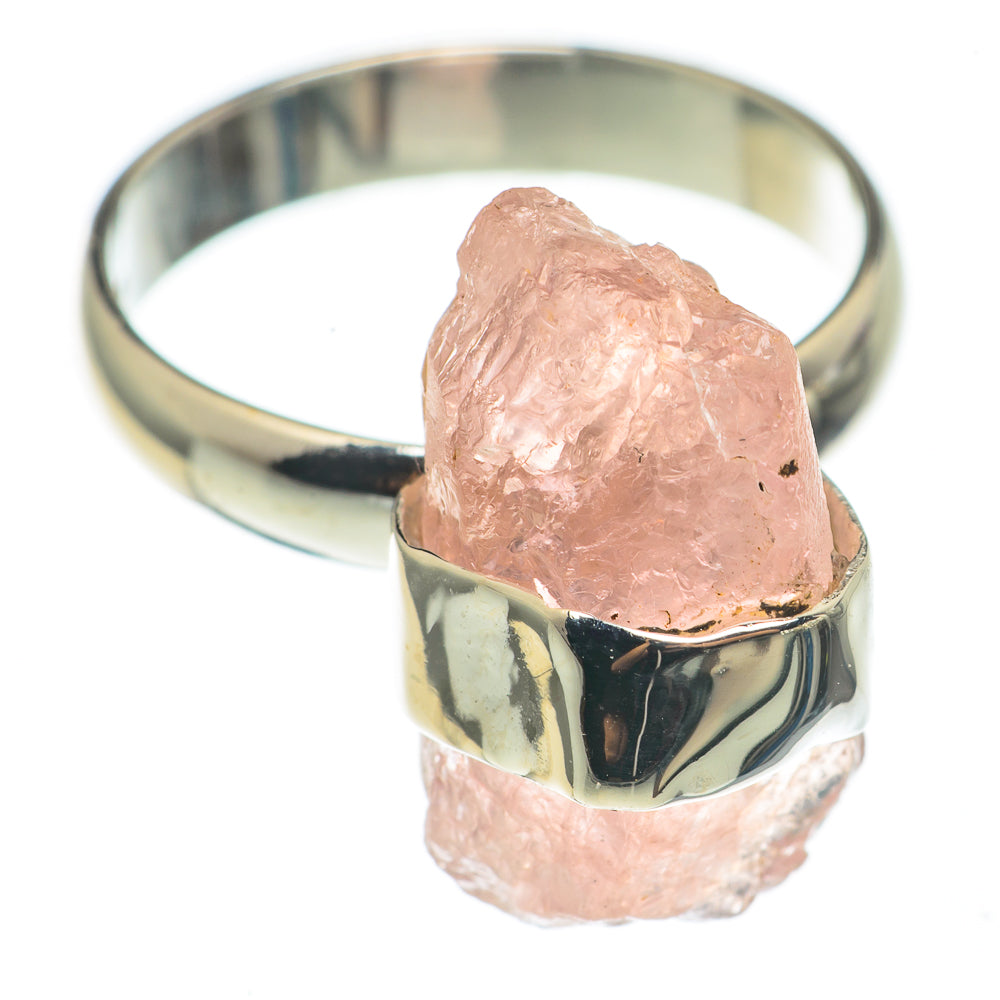 Rose Quartz Rings handcrafted by Ana Silver Co - RING68460