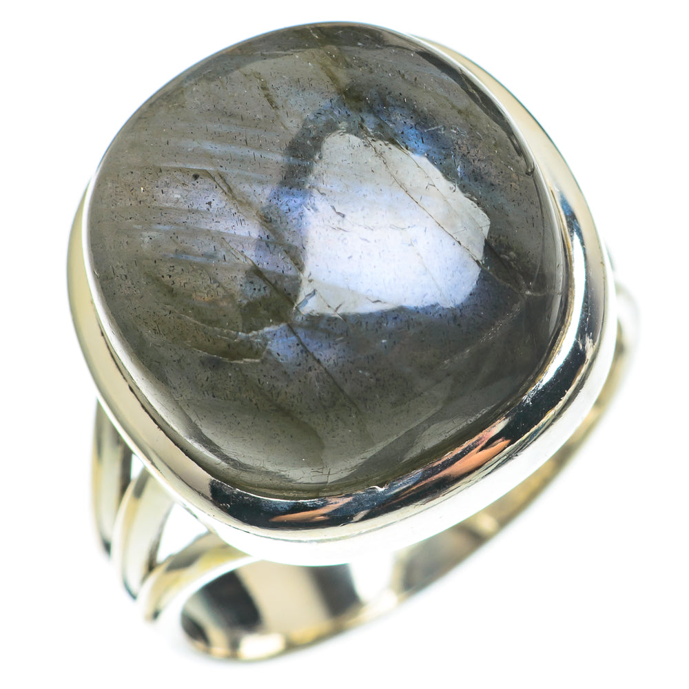 Labradorite Rings handcrafted by Ana Silver Co - RING68474