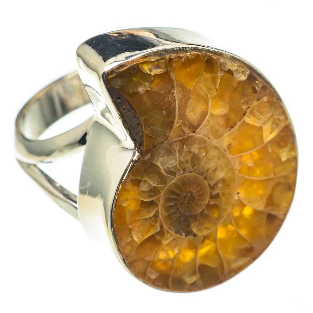 Red Tiger Iron Rings handcrafted by Ana Silver Co - RING68483