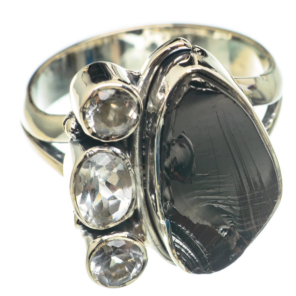 Shungite Rings handcrafted by Ana Silver Co - RING68497