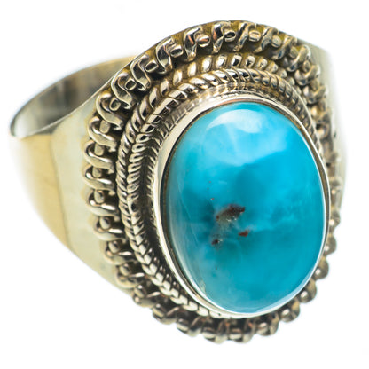 Larimar Rings handcrafted by Ana Silver Co - RING68506