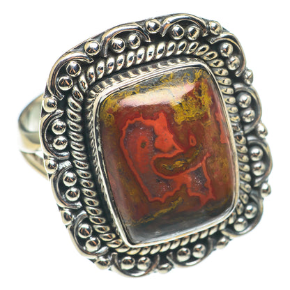 Moroccan Agate Rings handcrafted by Ana Silver Co - RING68514