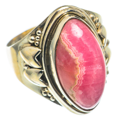 Rhodochrosite Rings handcrafted by Ana Silver Co - RING68520