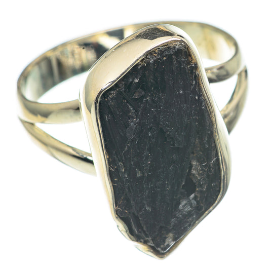 Black Tourmaline Rings handcrafted by Ana Silver Co - RING68525