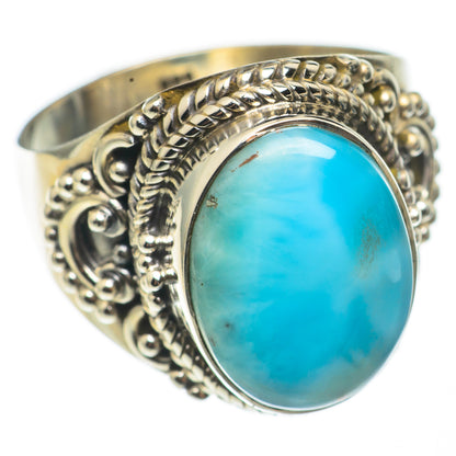 Larimar Rings handcrafted by Ana Silver Co - RING68532