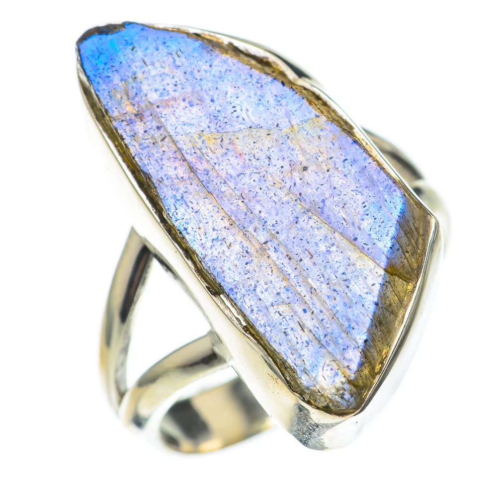 Labradorite Rings handcrafted by Ana Silver Co - RING68535