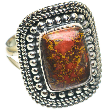 Moroccan Agate Rings handcrafted by Ana Silver Co - RING68542