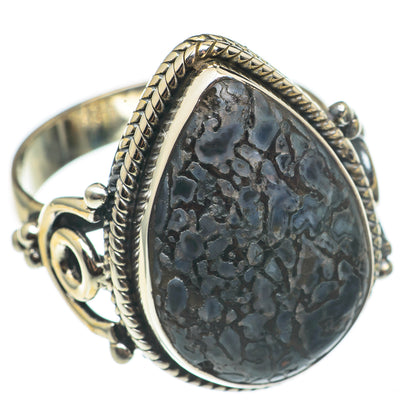 Dinosaur Bone Rings handcrafted by Ana Silver Co - RING68543