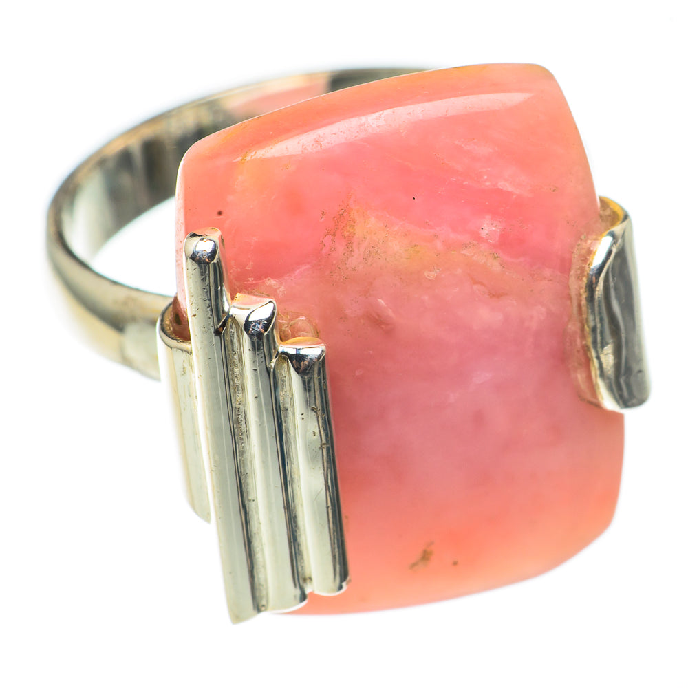 Pink Opal Rings handcrafted by Ana Silver Co - RING68548