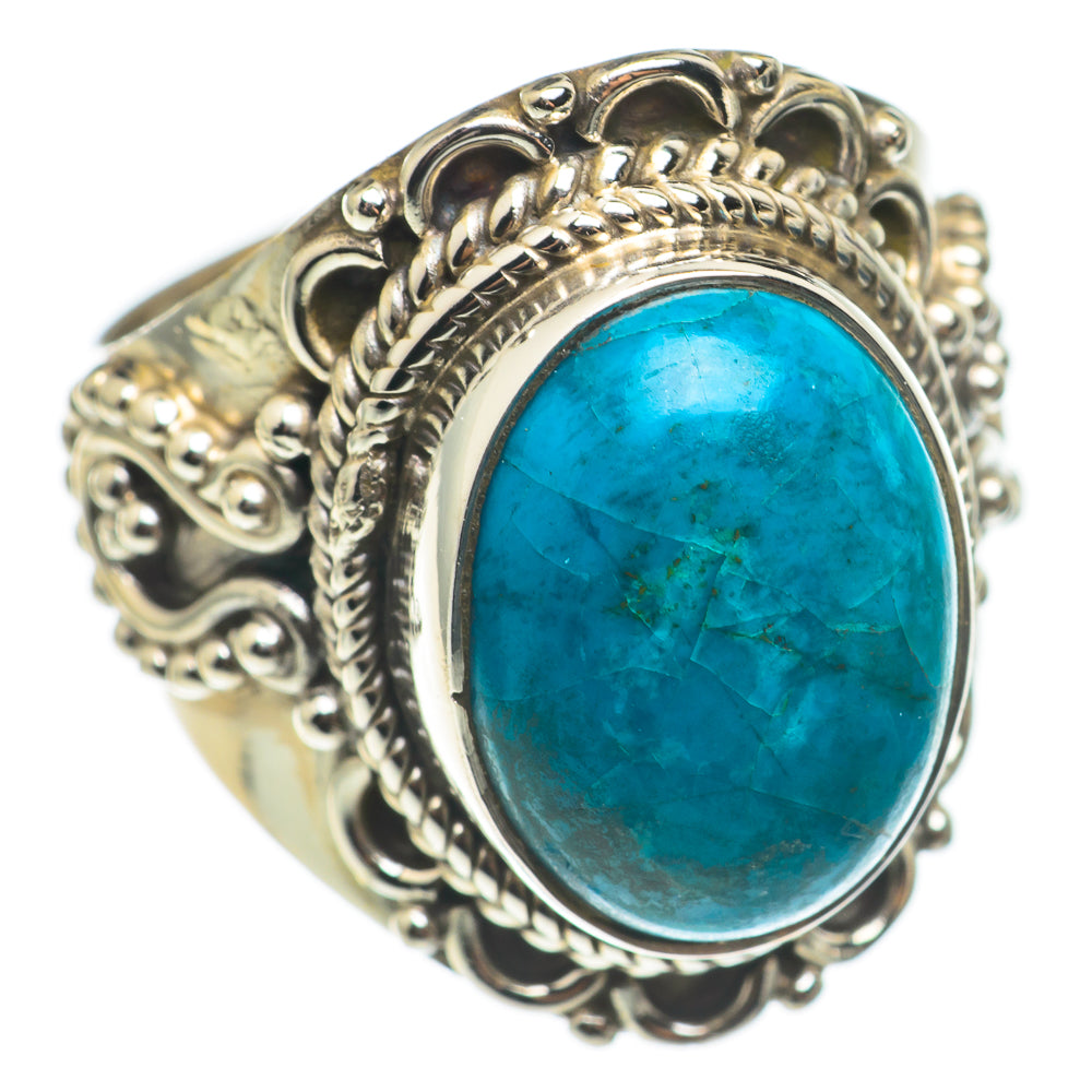 Chrysocolla Rings handcrafted by Ana Silver Co - RING68560