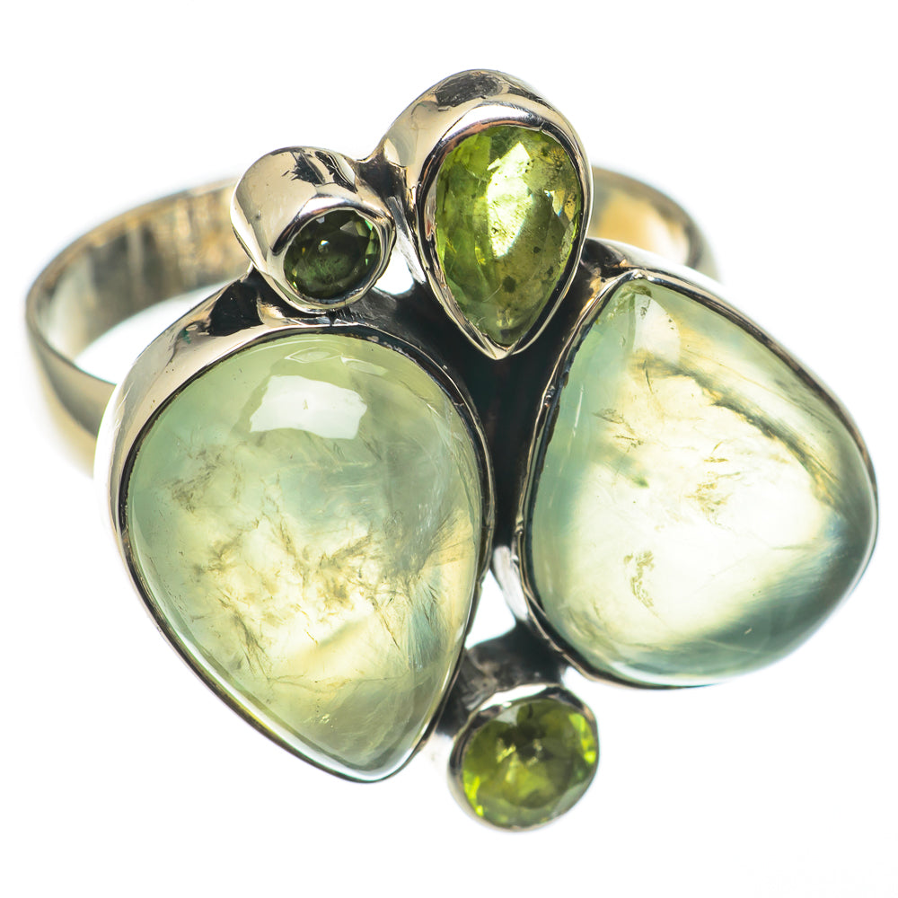 Prehnite Rings handcrafted by Ana Silver Co - RING68566