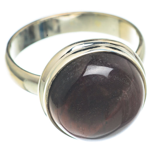 Red Tiger Eye Rings handcrafted by Ana Silver Co - RING68572