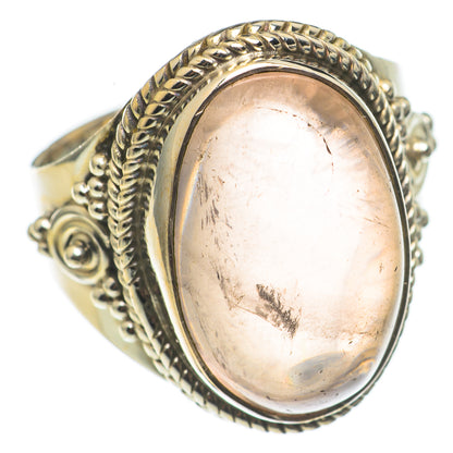 Rose Quartz Rings handcrafted by Ana Silver Co - RING68604