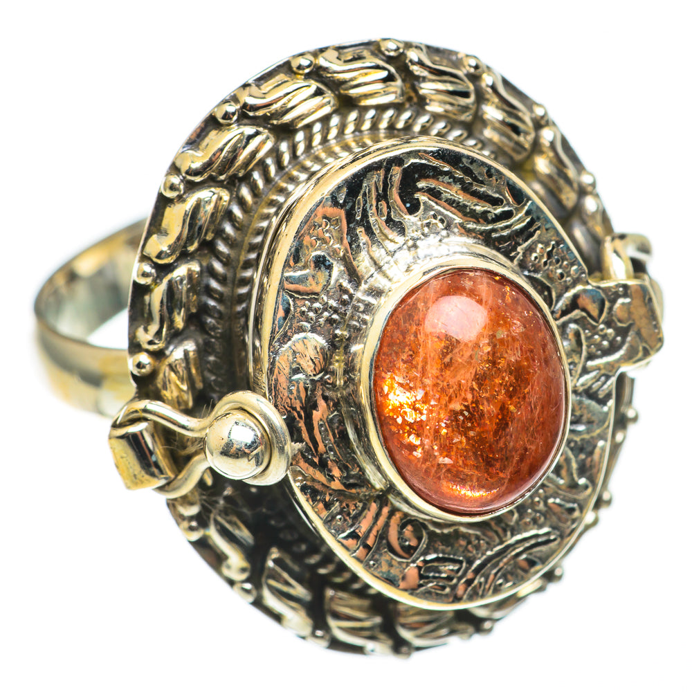 Sunstone Rings handcrafted by Ana Silver Co - RING68633
