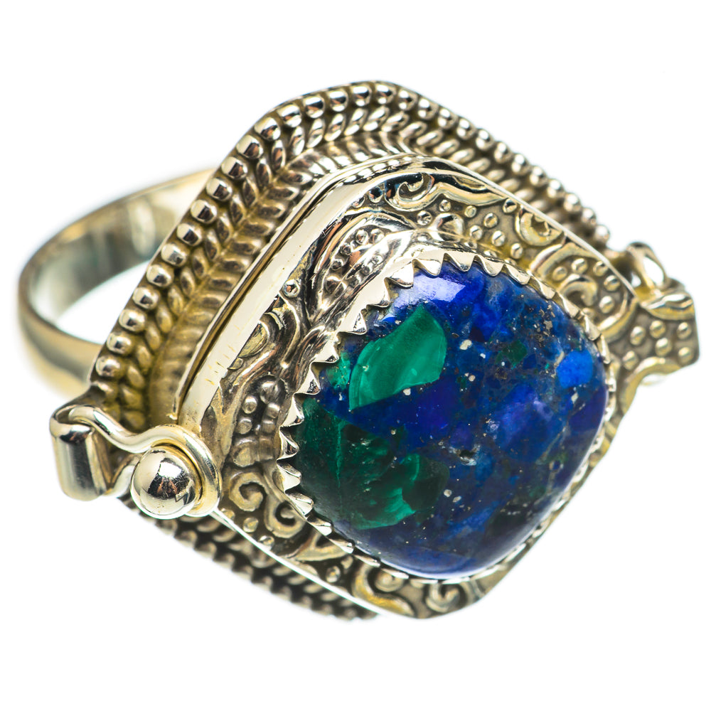 Azurite Rings handcrafted by Ana Silver Co - RING68648