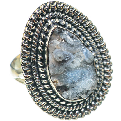 Desert Druzy Rings handcrafted by Ana Silver Co - RING68652