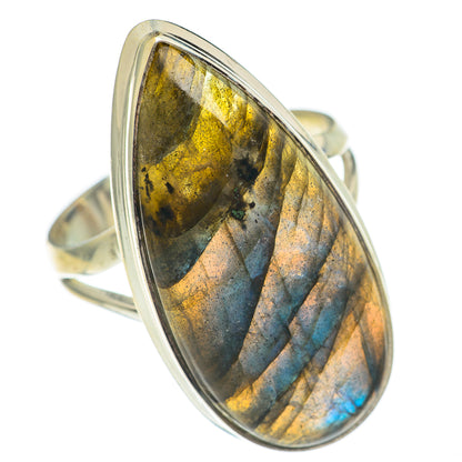 Labradorite Rings handcrafted by Ana Silver Co - RING68658