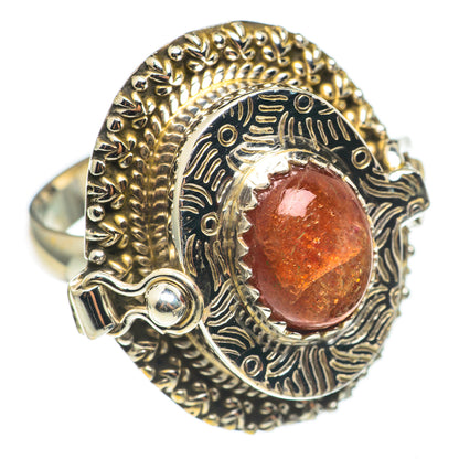 Sunstone Rings handcrafted by Ana Silver Co - RING68666