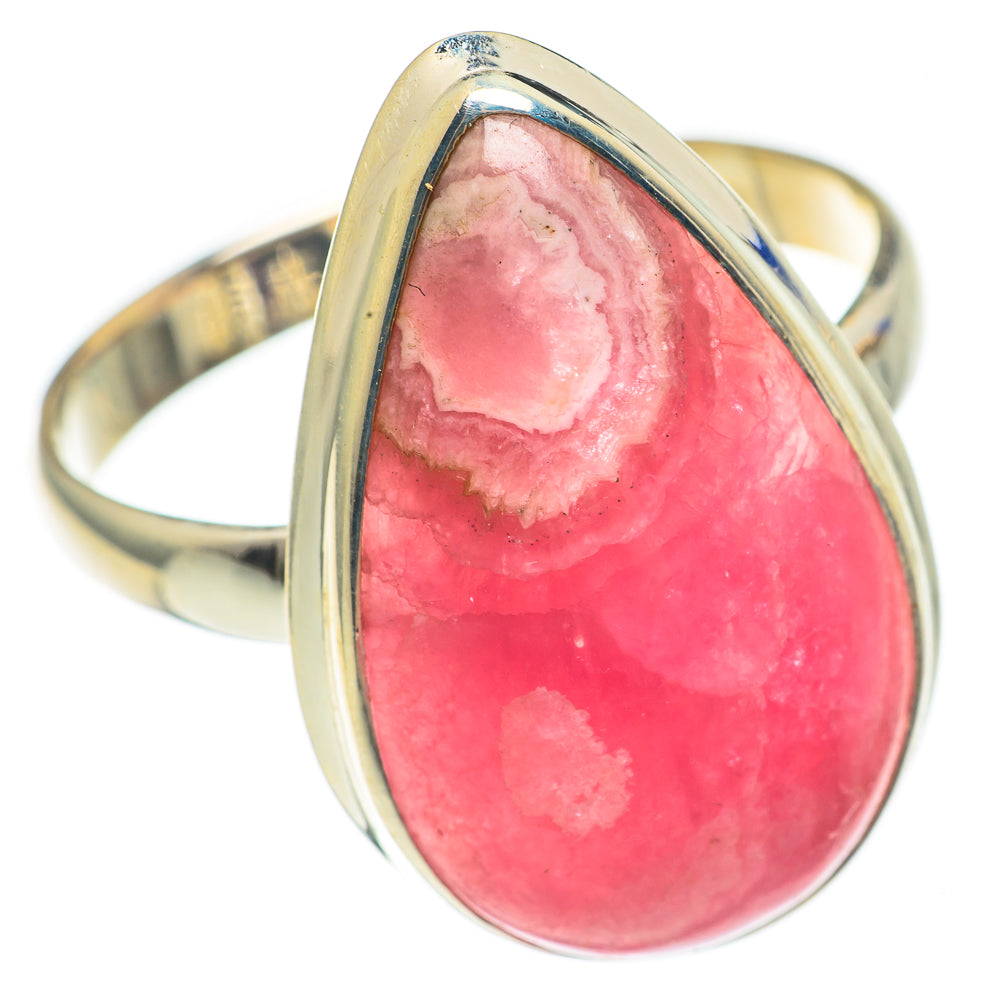 Rhodochrosite Rings handcrafted by Ana Silver Co - RING68667
