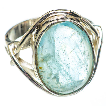 Aquamarine Rings handcrafted by Ana Silver Co - RING68678