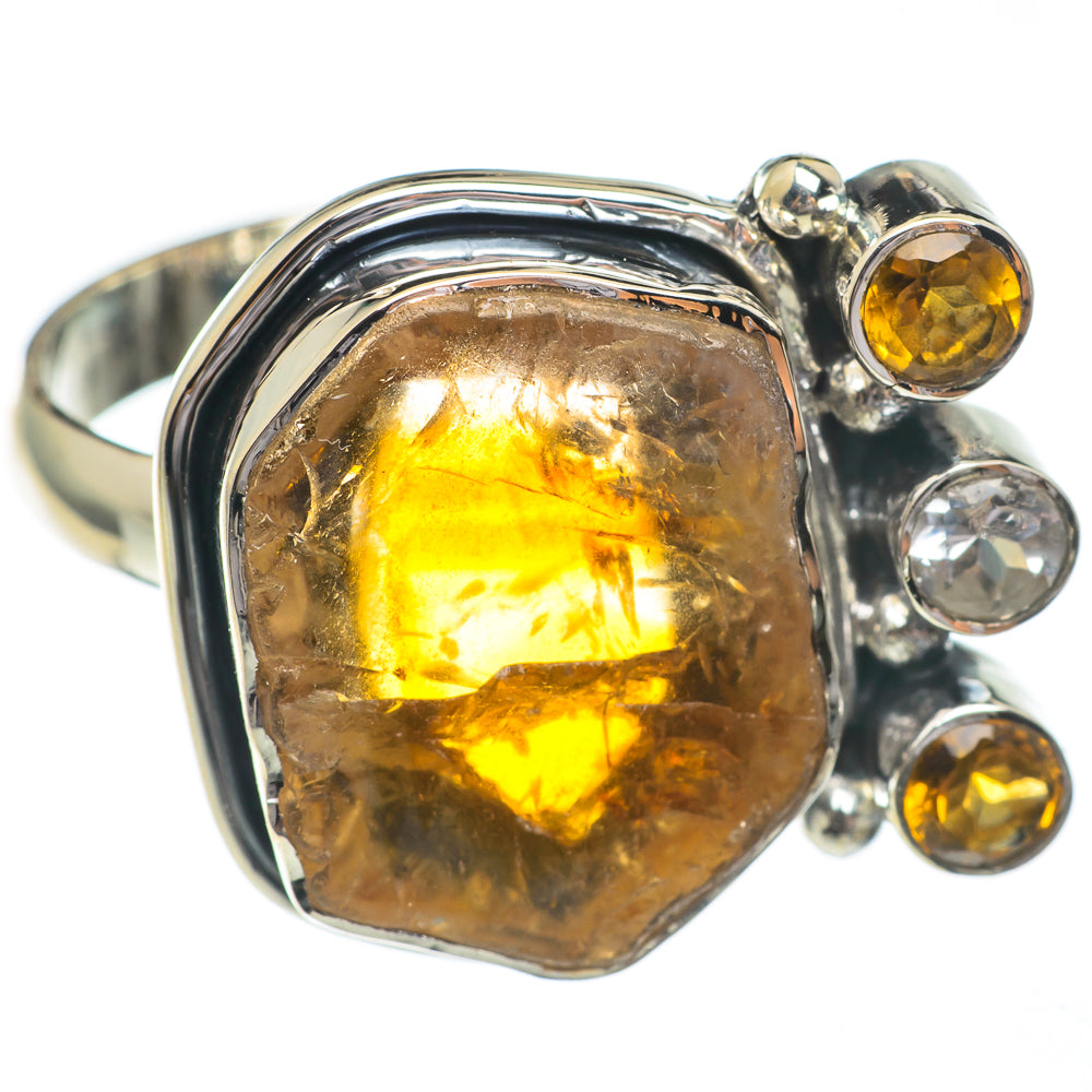 Citrine Rings handcrafted by Ana Silver Co - RING68686