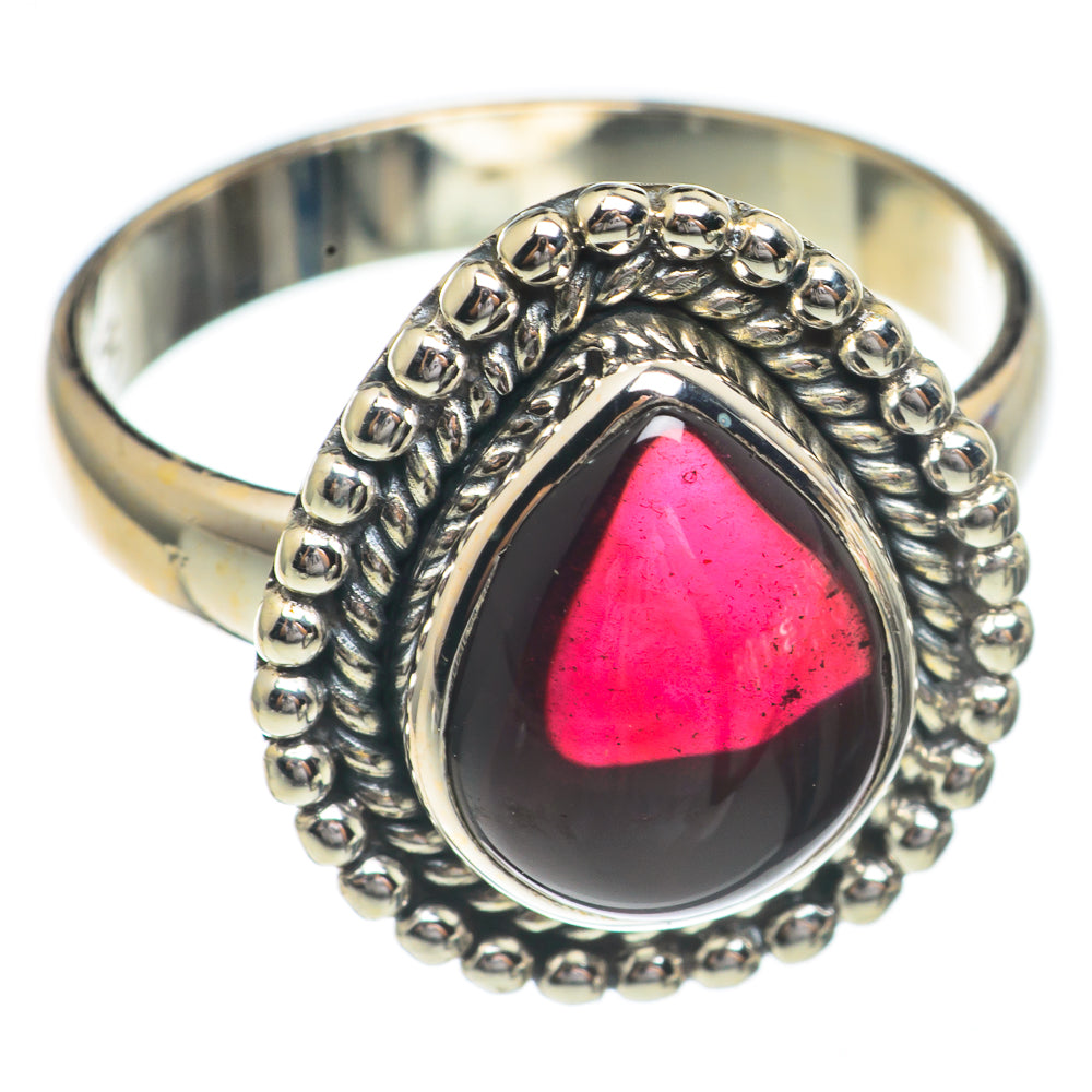 Garnet Rings handcrafted by Ana Silver Co - RING68693