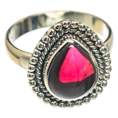 Garnet Rings handcrafted by Ana Silver Co - RING68693
