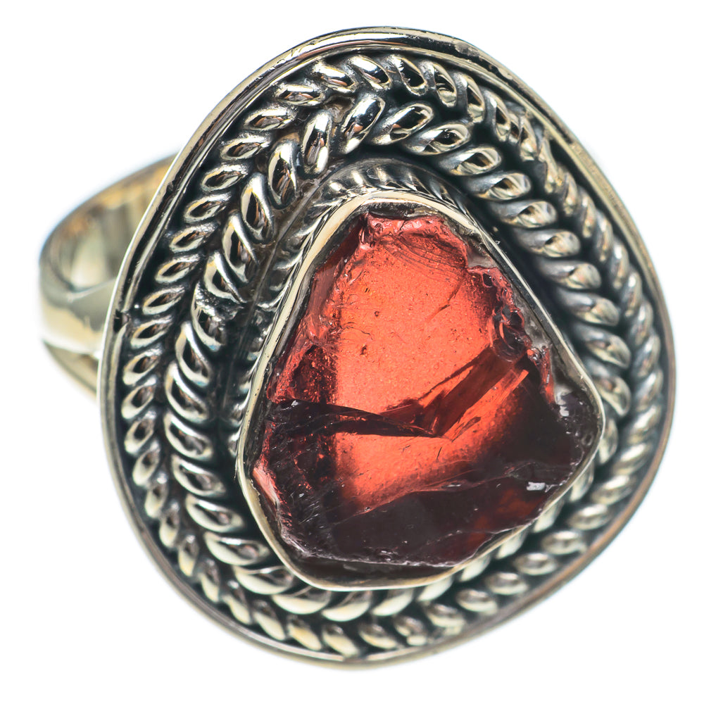 Garnet Rings handcrafted by Ana Silver Co - RING68694