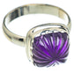 Amethyst Rings handcrafted by Ana Silver Co - RING68697