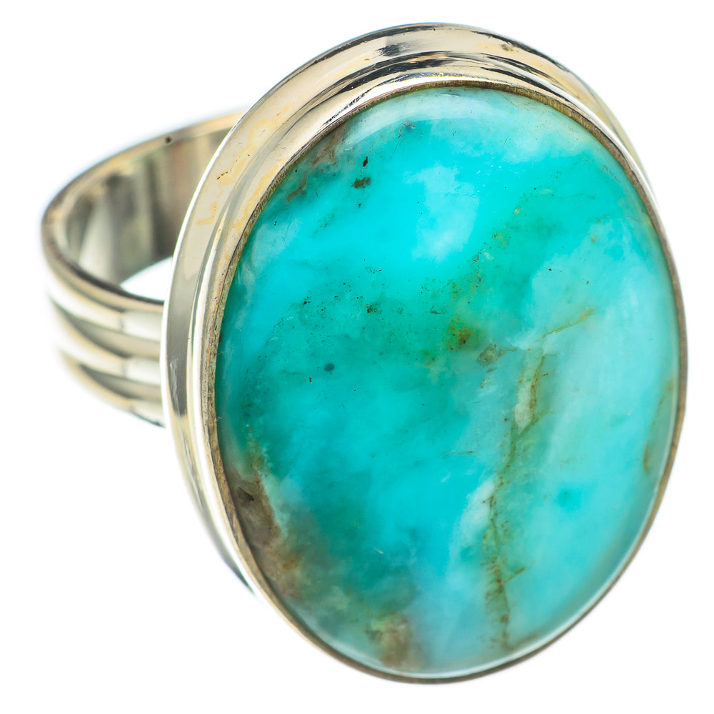 Peruvian Opal Rings handcrafted by Ana Silver Co - RING68711