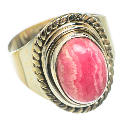 Rhodochrosite Rings handcrafted by Ana Silver Co - RING68725