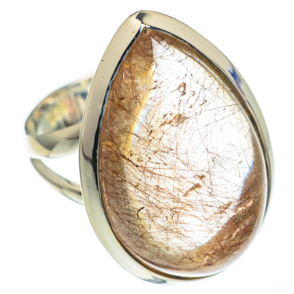 Rutilated Quartz Rings handcrafted by Ana Silver Co - RING68733