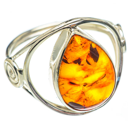 Baltic Amber Rings handcrafted by Ana Silver Co - RING68755