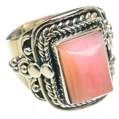 Pink Opal Rings handcrafted by Ana Silver Co - RING68760