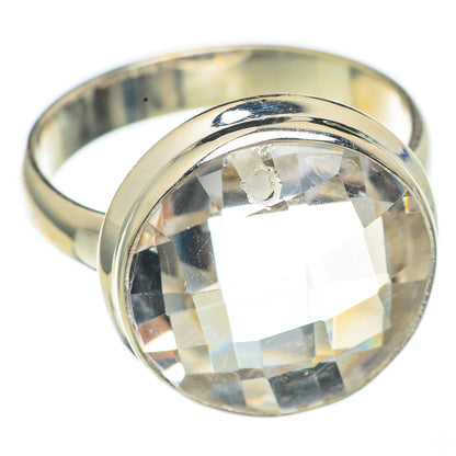 White Quartz Rings handcrafted by Ana Silver Co - RING68769