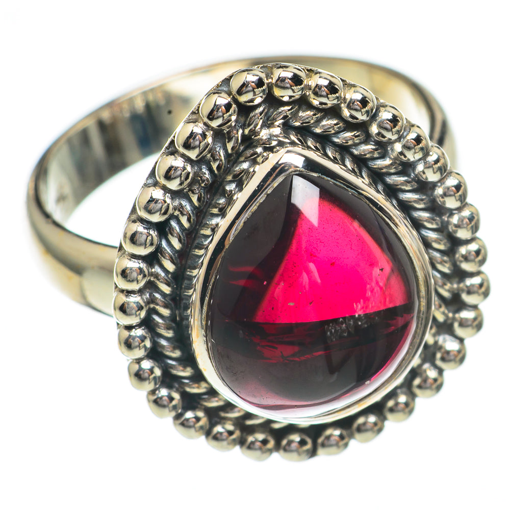 Garnet Rings handcrafted by Ana Silver Co - RING68794