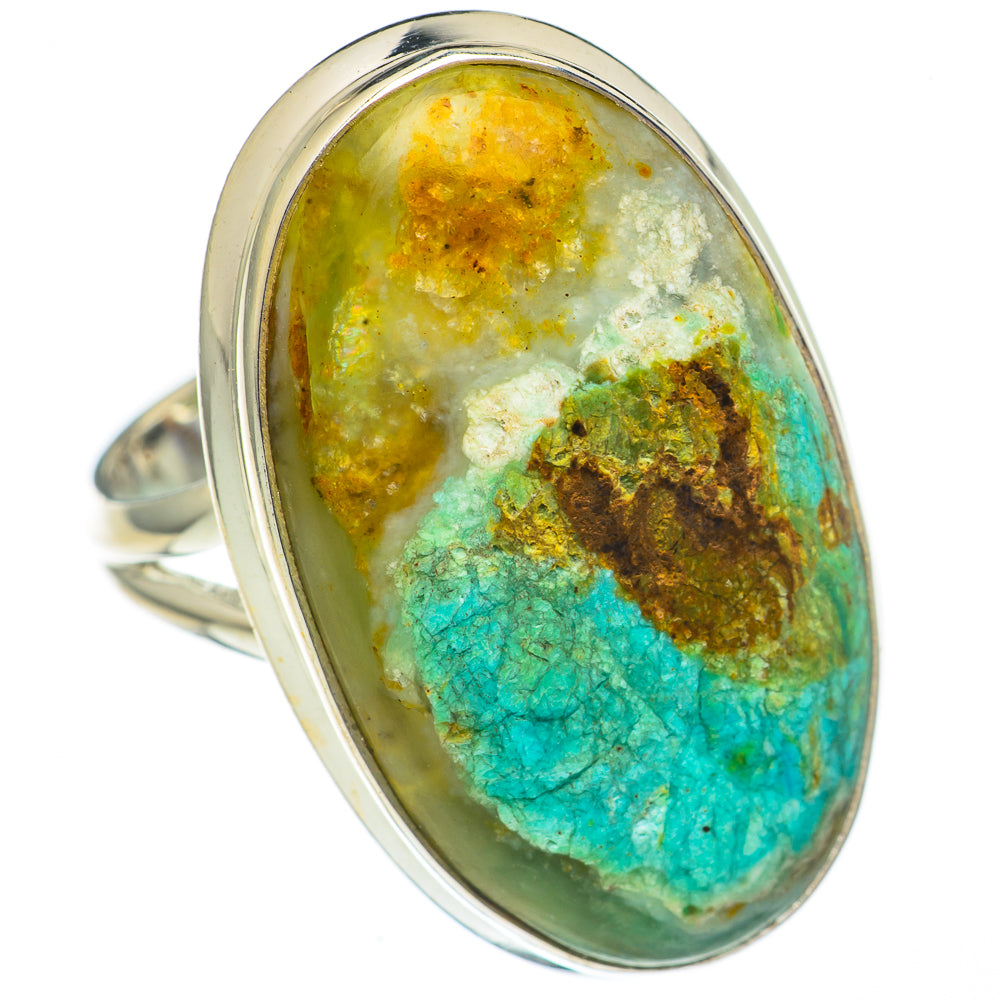 Peruvian Opal Rings handcrafted by Ana Silver Co - RING68808