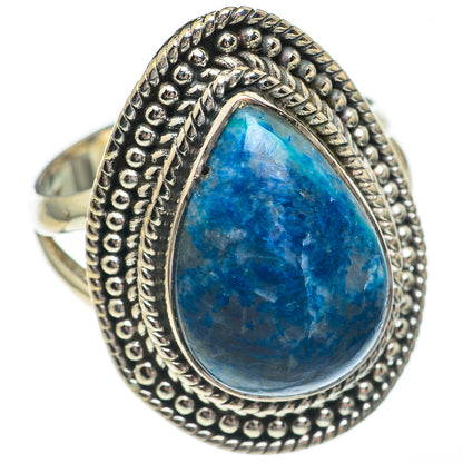 Chrysocolla In Quartz Rings handcrafted by Ana Silver Co - RING68809