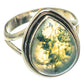 Green Moss Agate Rings handcrafted by Ana Silver Co - RING68813