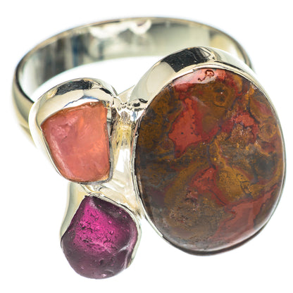 Mahogany Obsidian Rings handcrafted by Ana Silver Co - RING68819