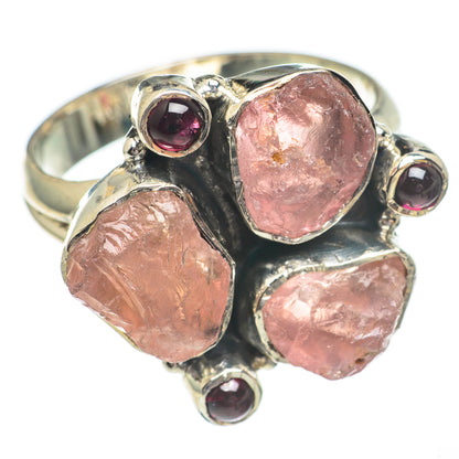 Rose Quartz Rings handcrafted by Ana Silver Co - RING68824