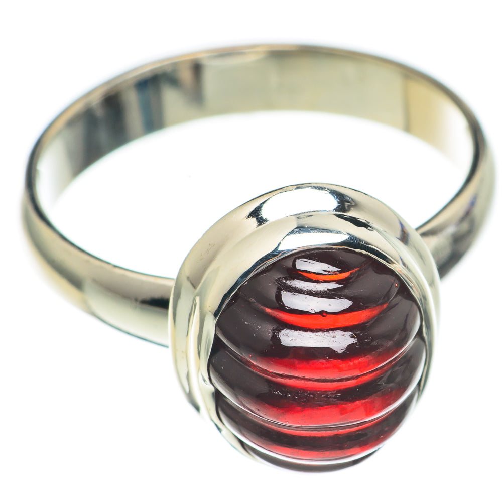 Garnet Rings handcrafted by Ana Silver Co - RING68828