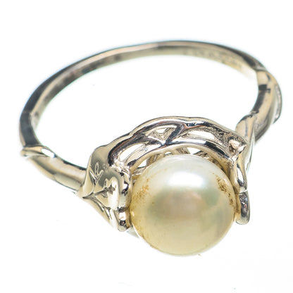 Cultured Pearl Rings handcrafted by Ana Silver Co - RING68838