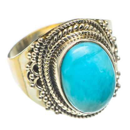 Larimar Rings handcrafted by Ana Silver Co - RING68844