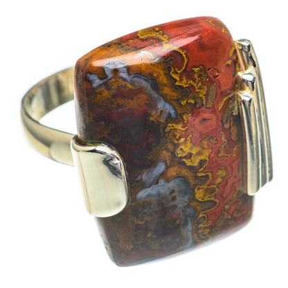 Mahogany Obsidian Rings handcrafted by Ana Silver Co - RING68849
